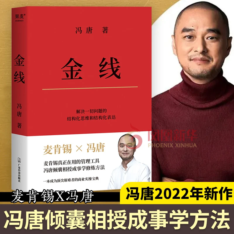 金线 解决一切问题的结构化思维和结构化表达 冯唐著 正版
