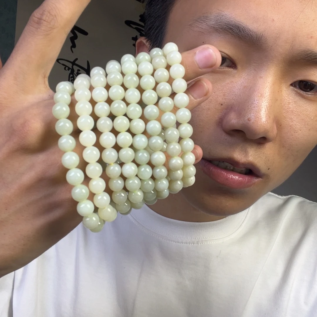 和田玉手链未镶嵌多样性拍一发一新疆且末