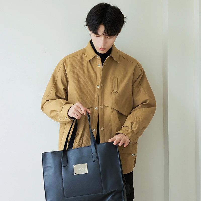 男款羽绒服夹克2024冬季新款轻薄高档保暖男装短款上档次外套8336