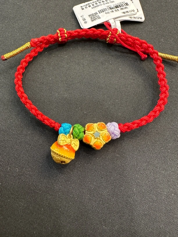 足金工艺圣诞系列手串