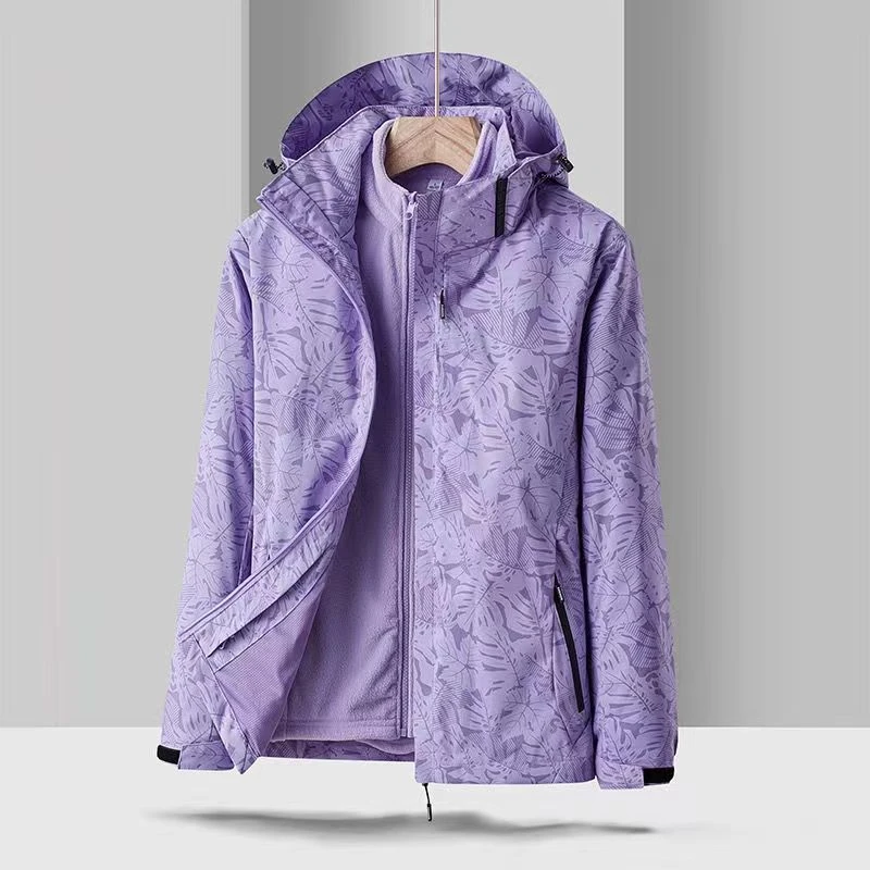 《清货》户外运动冬季三合一情侣两件套保暖冲锋衣防水休闲外套