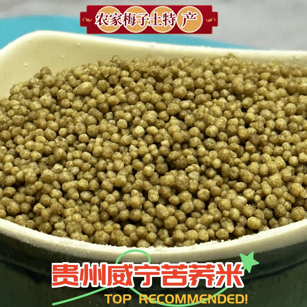 y贵州威宁特产苦荞饭米苦荞麦米饭荞疙瘩新鲜荞麦五谷粗粮杂粮