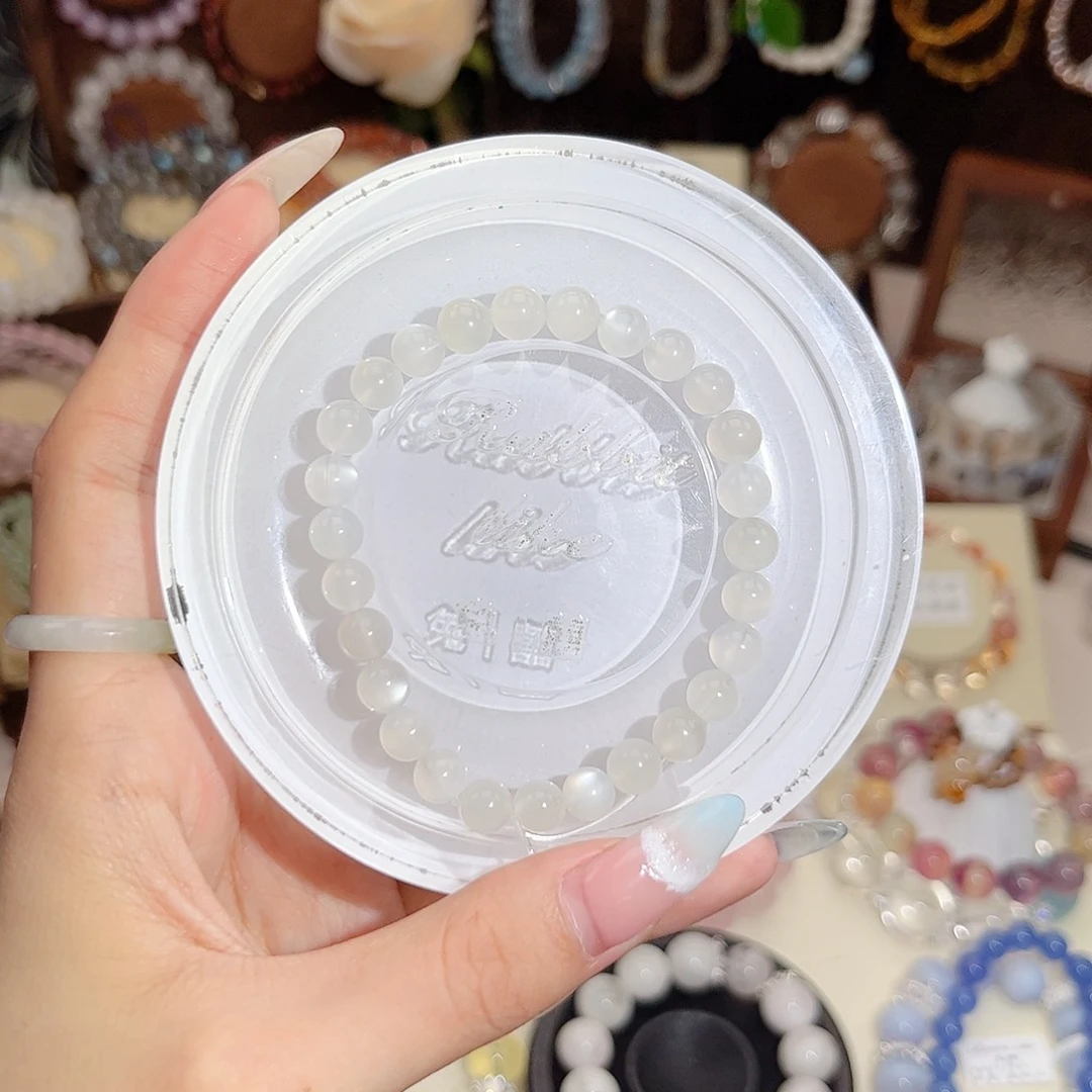 水晶手串未镶嵌有*凡白月光7