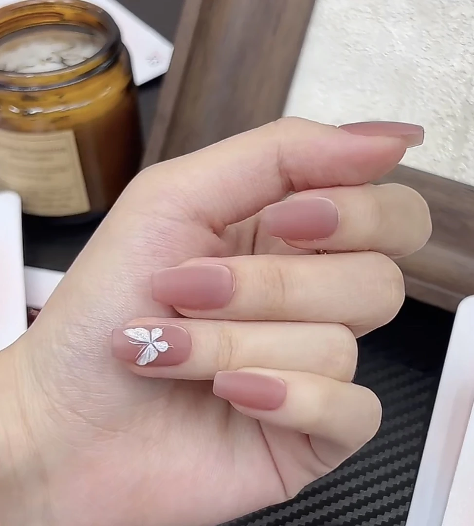 现货【磨砂蝴蝶】MAOMAO重工纯手工穿戴甲穿戴甲