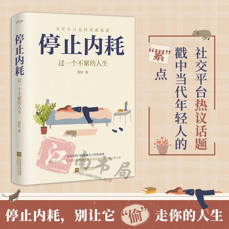 停止内耗:过一个不累的人生 写给那些疲惫又焦虑的年轻人实用书籍