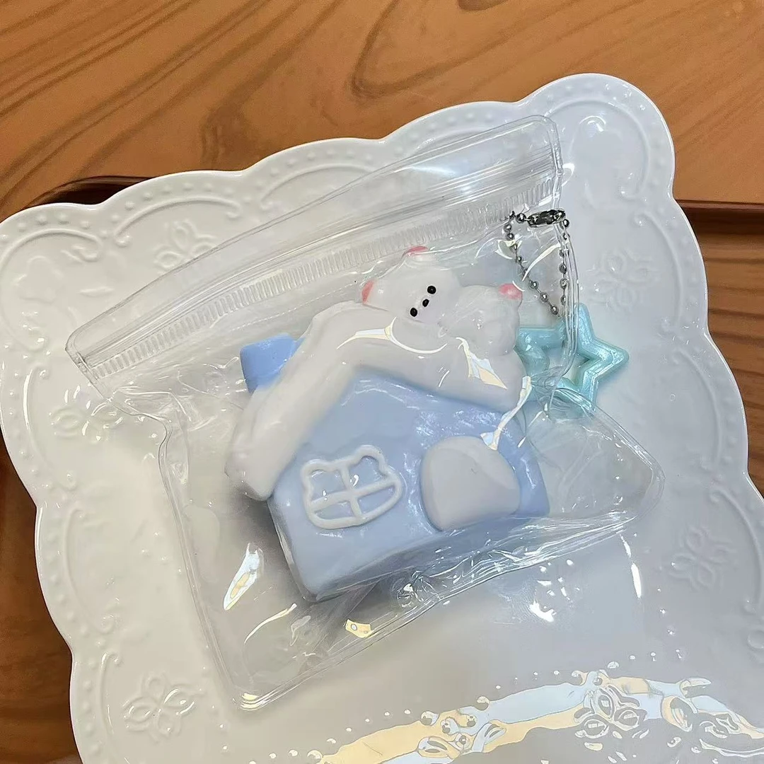 【小狗房子】现货捏捏乐食品级硅胶纯手工制作解压玩具手工DIY