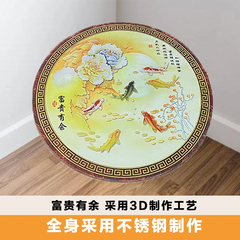 全不锈钢转盘80公分/1米（可搭配1.2米，1.3米，1.5米圆桌）防锈 耐用