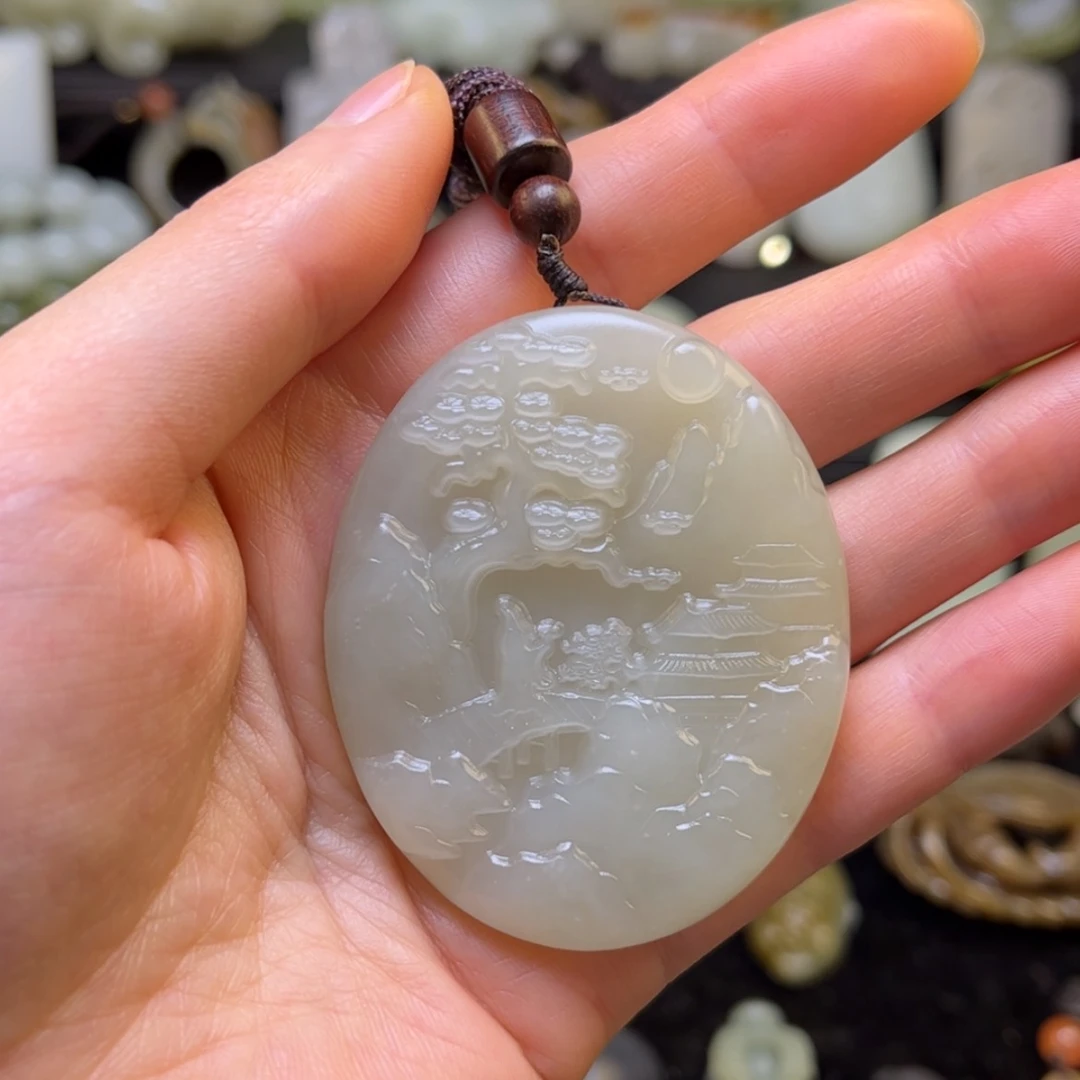 【闪购商品】和田玉（糖玉）挂件未镶嵌杭*生
