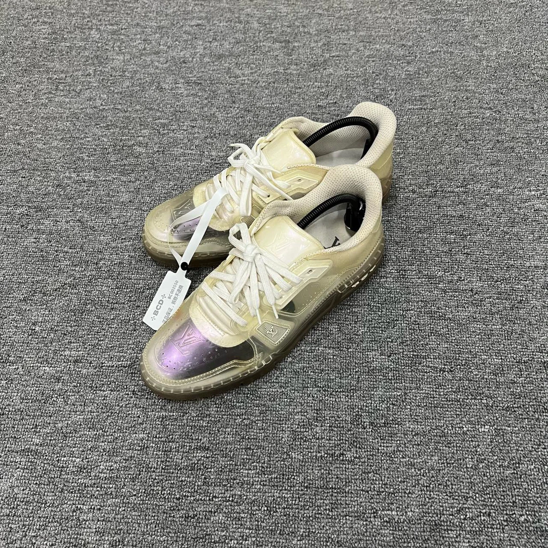 Louis Vuitton LV Trainer 白色透明板鞋 43码/9新/公价10500/无