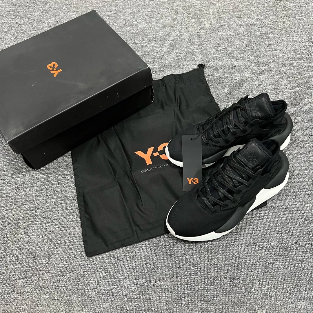 〔FZ4327｝Adidas 阿迪达斯 Y-3Kaiwa 黑色运动鞋全新/公价2599/原