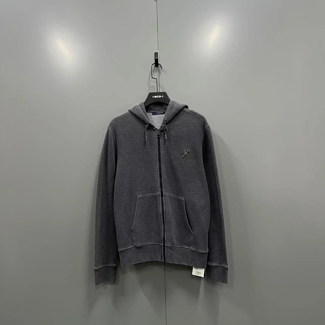 （jp）110 Louis Vuitton LV 别针拉链帽衫 M码/95新/毒9844