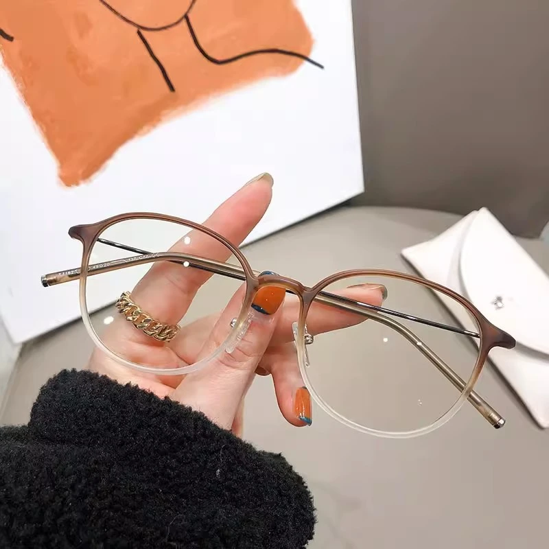 欧斯维妮小红书同款超轻TR90眼镜框女配有度数近视眼镜透明眼睛架
