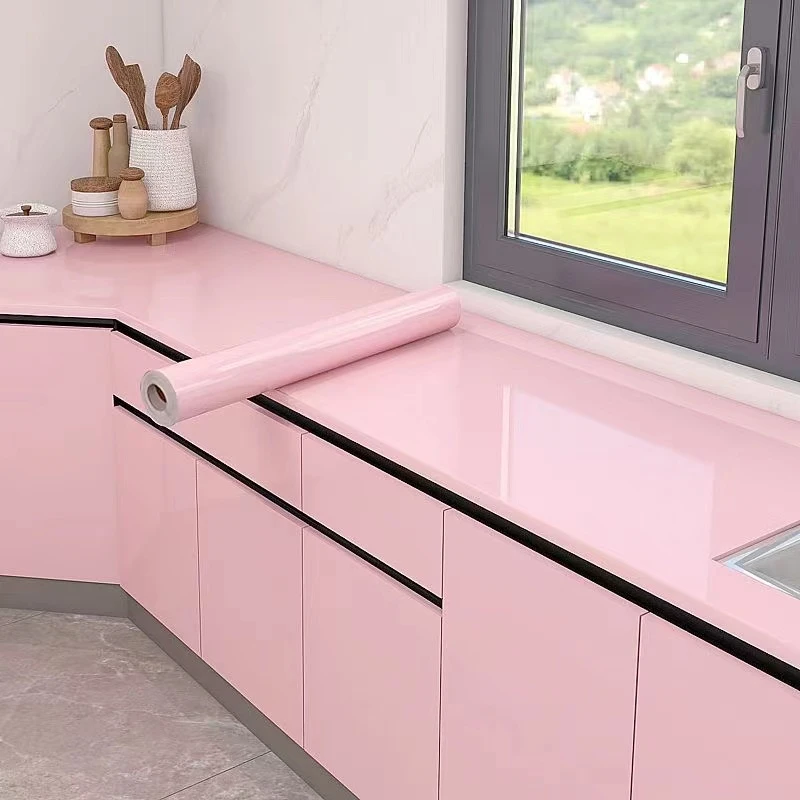 橱柜贴纸家具翻新专用厨房柜子防油防潮柜门防水自粘防霉改色加厚