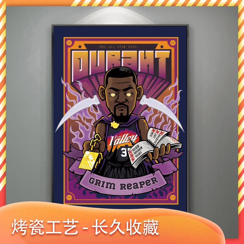 杜兰特手工创意装饰画现代立体玄关卧室客厅人物桌摆件晶瓷画