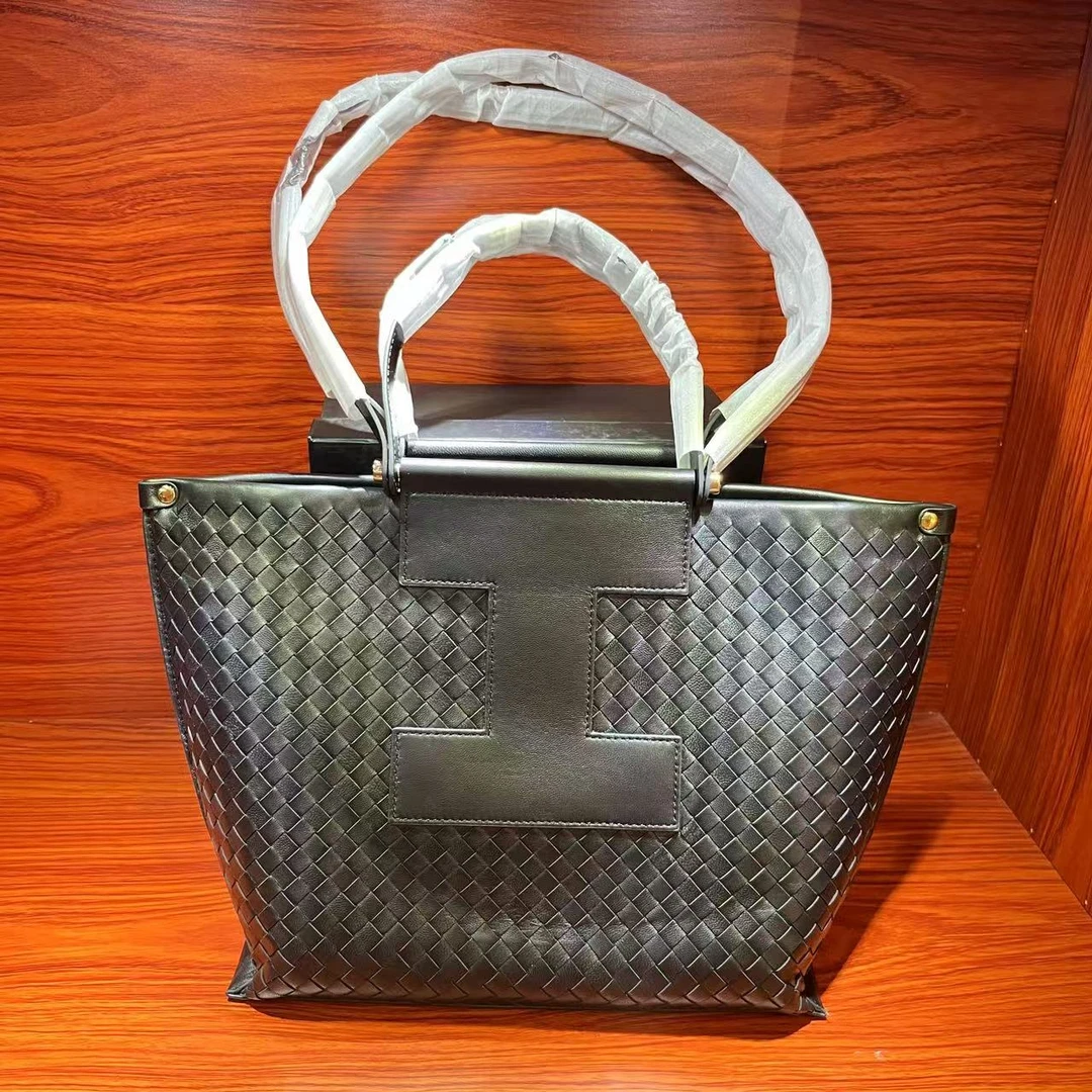 孤【A022-172】黑色气质时尚百搭真皮手提女士包包