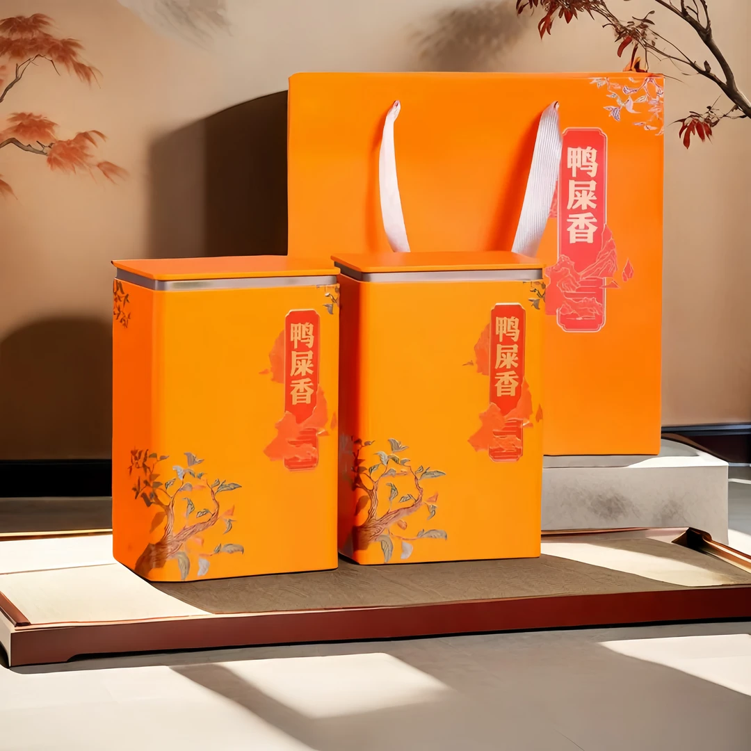 【清香.雪鸭】潮州单丛高山鸭屎香轻火清香型2罐1斤