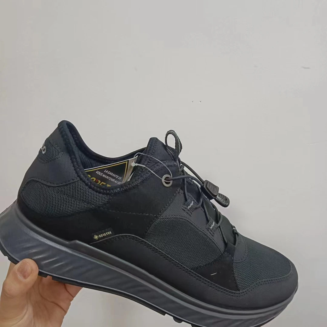 43码孤品~ECCO/爱步运动鞋男缓震防滑透气跑步鞋 跃动835334