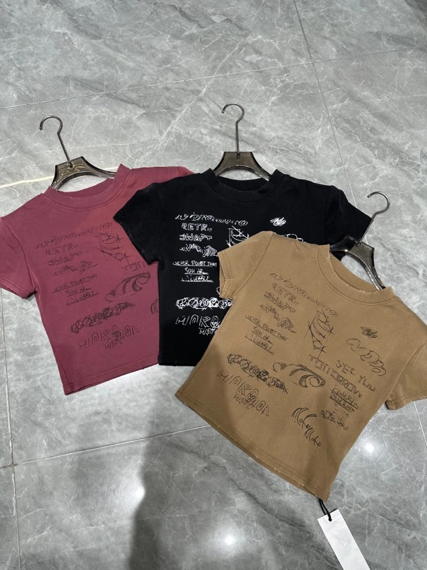 Xiu｜高街风涂鸦秋季短袖