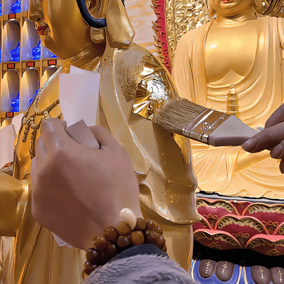 -手工-中式福袋挂饰红色刺绣装饰-