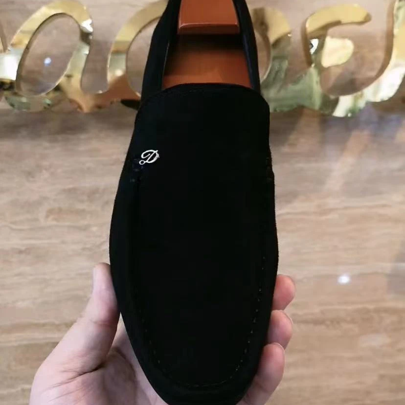 新款高品质全皮面休闲百搭男鞋