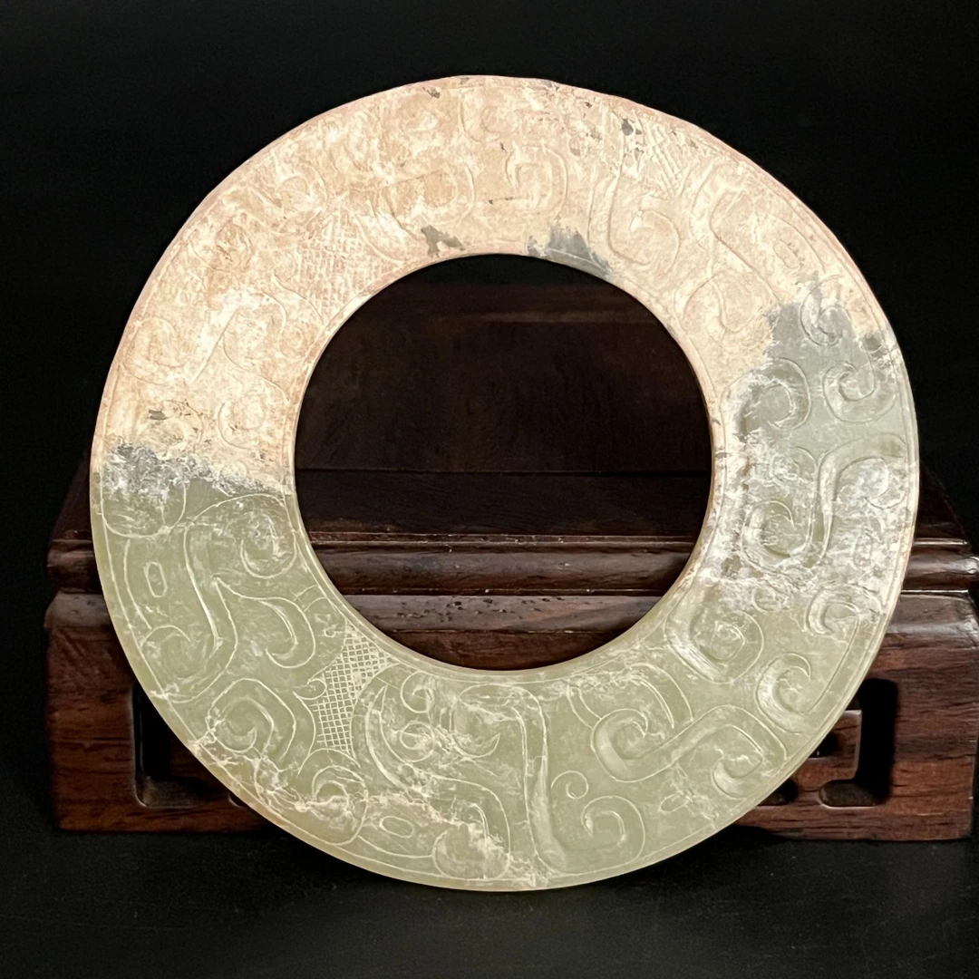 《老白说玉》和田玉玉环