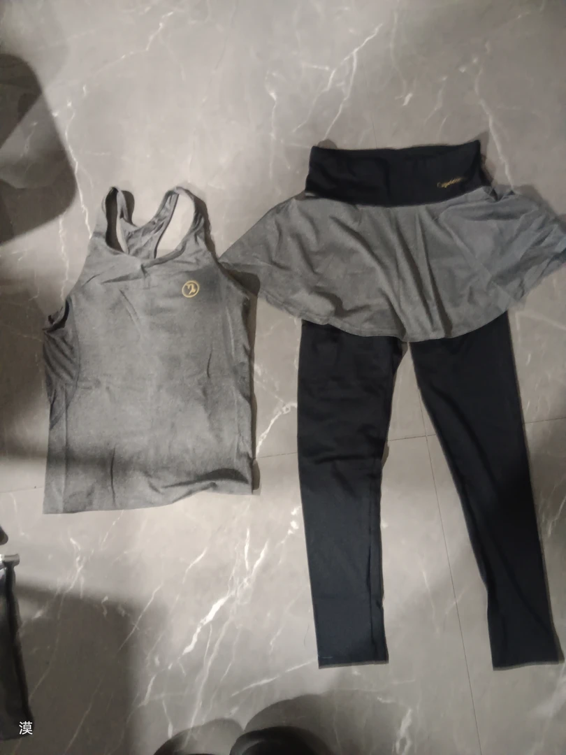 6337断色断码女款运动瑜伽套装