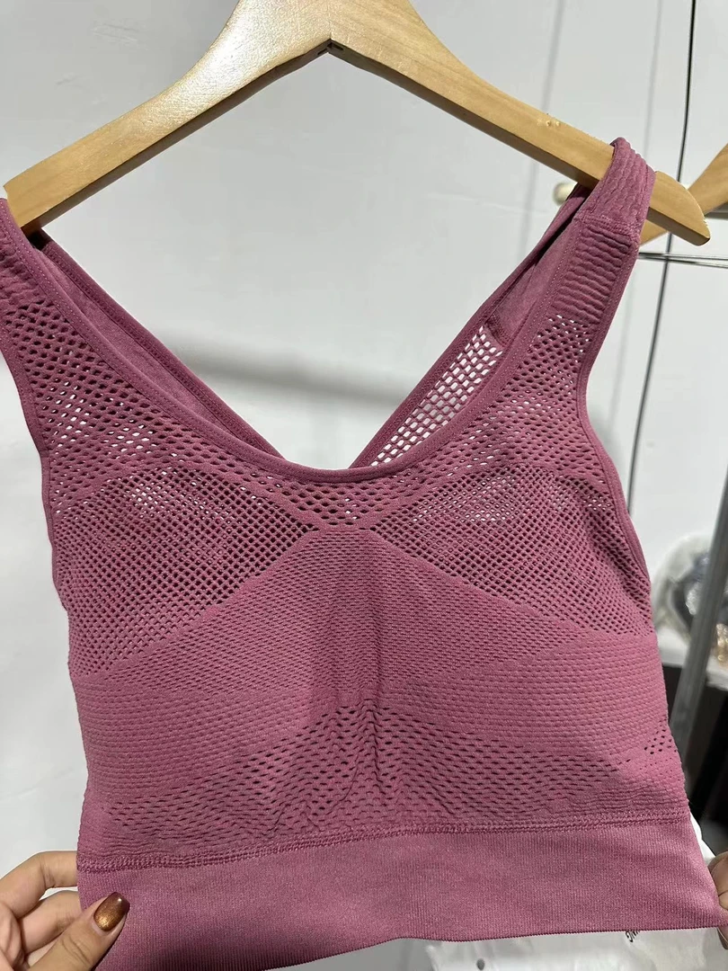 6221断色断码女款运动瑜伽上衣