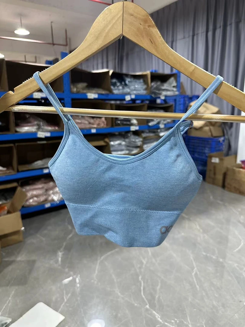 6069断色断码运动瑜伽上衣