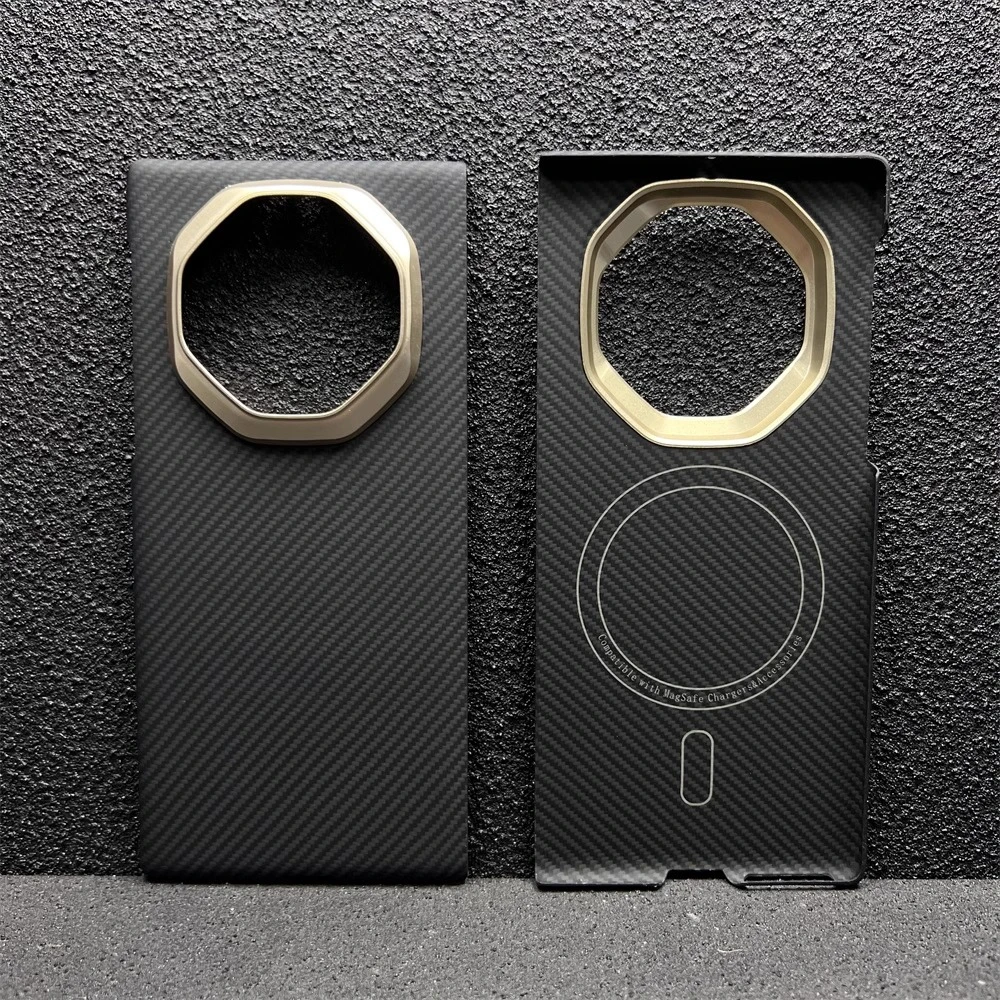 适用华为MateXT非凡大师手机壳新款凯夫拉磁吸三折叠防摔散热外壳