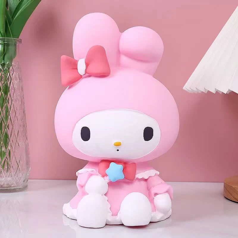 存钱罐2024年新款高颜值美乐蒂库洛米储蓄罐儿童男女孩ins风礼物