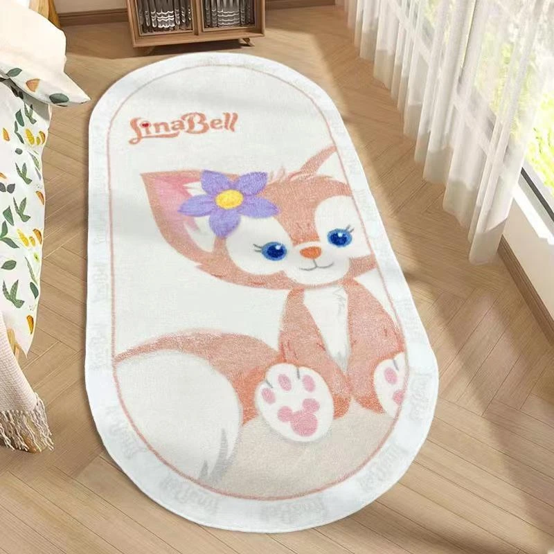 仿羊绒地毯地垫可爱家用透气新生儿加厚机洗地毯床边毯