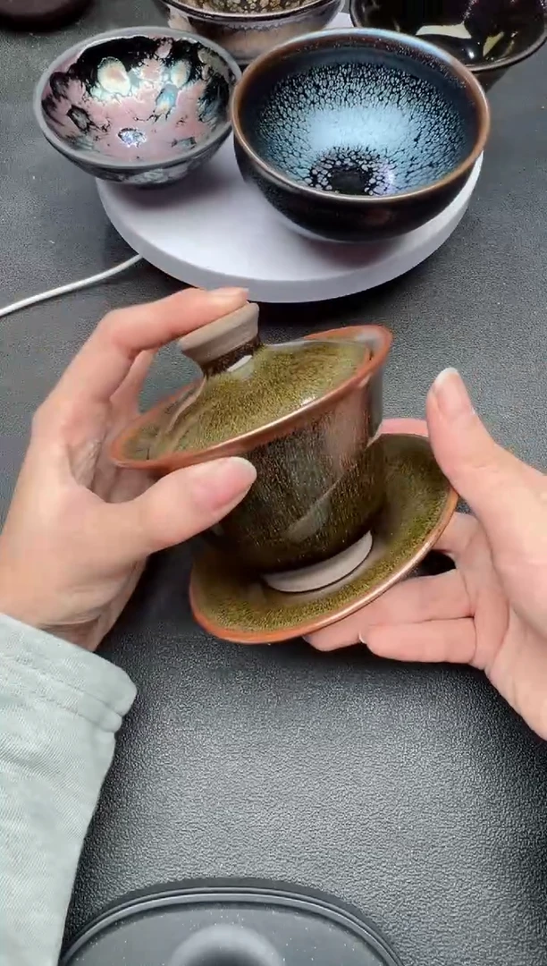 【闪购商品】茶盏330新风茶器建盏茶盏