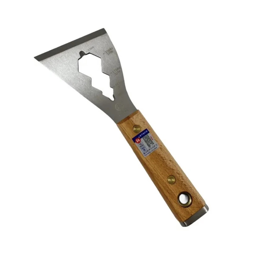 福冈日式特厚半开刃敲击多功能铲刀