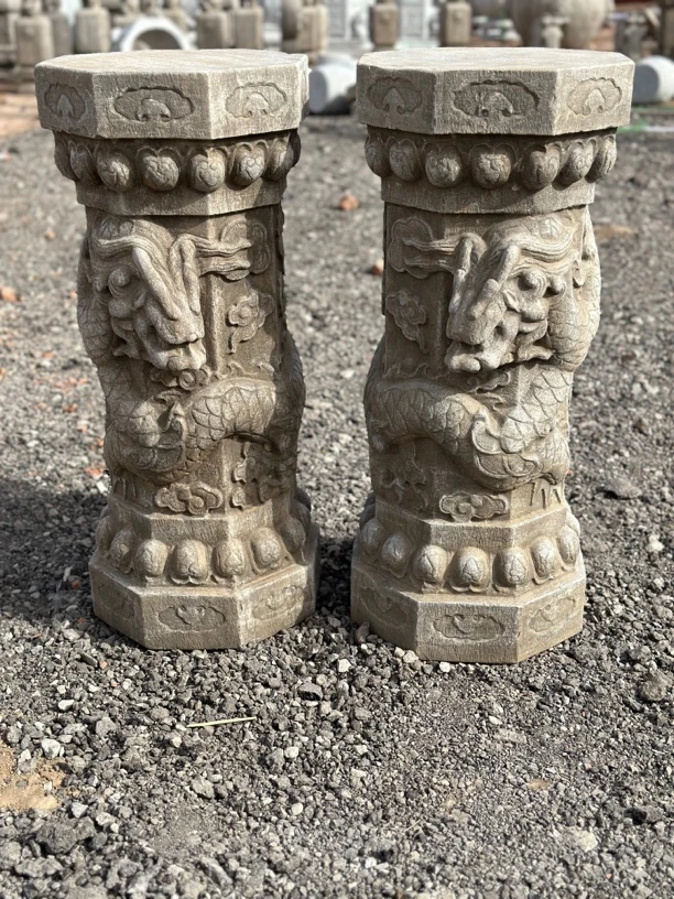 盘龙石柱 不包邮 (看好下单 不支持退货）