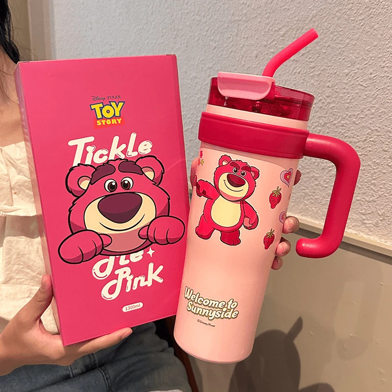 【俊俊】迪士尼大冰霸杯可爱大容量316双饮保温保冰办公