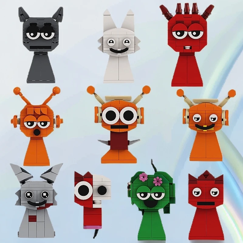 新品节奏盒子积木玩具西蒙男女孩子游戏周边礼物积木模型