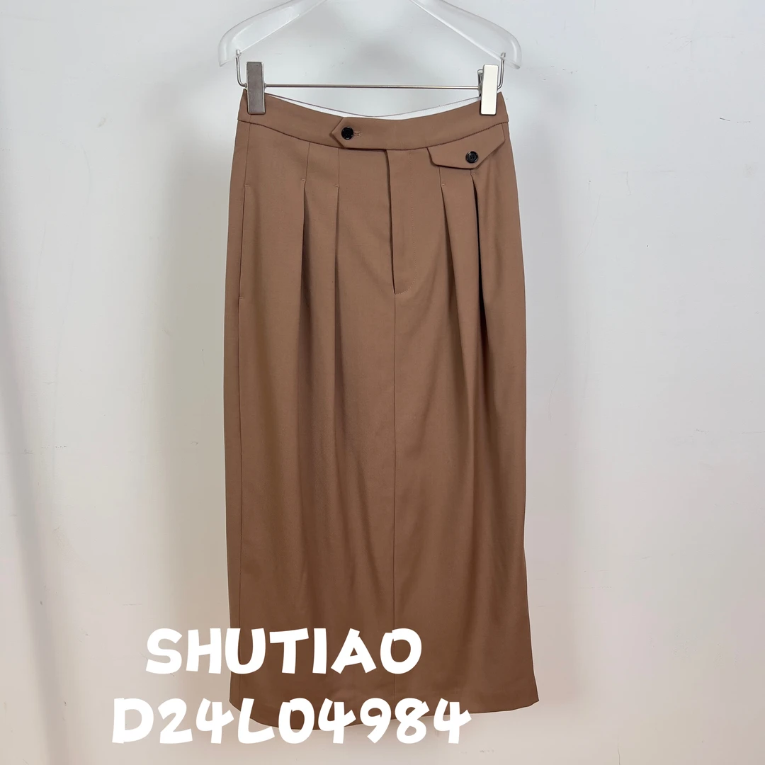 【SHUTIAO】2024秋冬：新款小众设计款裙子D24L04984