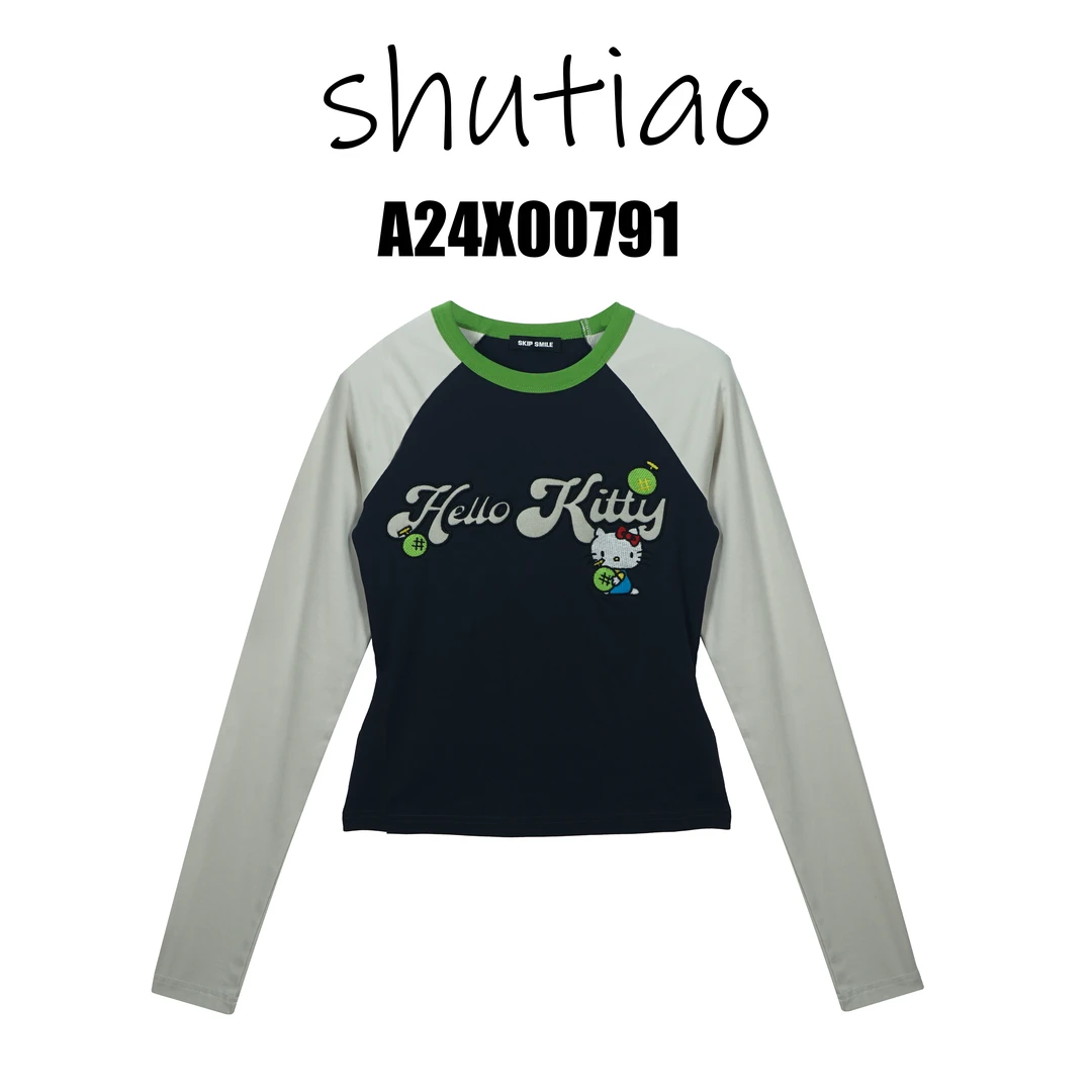 【SHUTIAO】2024秋冬：新款小众设计款T恤A24X00791