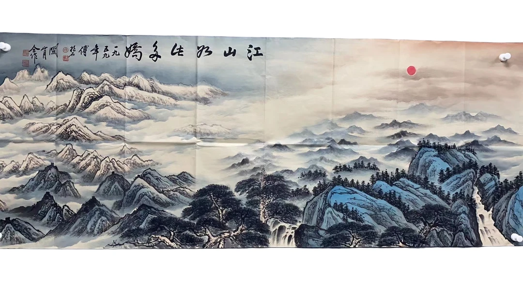 精品作品 关老师作品 装饰画 客厅画 办公室挂画03