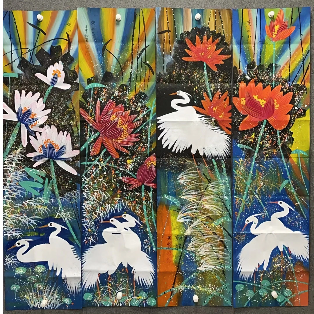 精品作品 黄老师作品 装饰画 客厅画 办公室挂画06