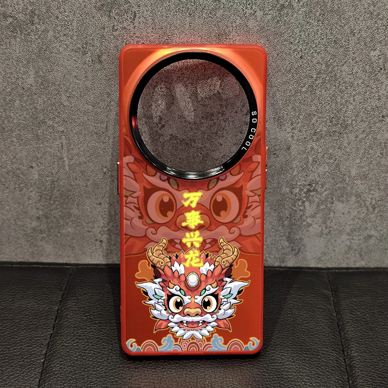 生亿兴龙OPPOfindx6pro手机壳龙年findx6万事兴龙findx5高颜值潮