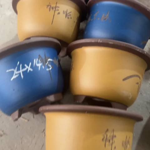 紫砂花盆       100-6