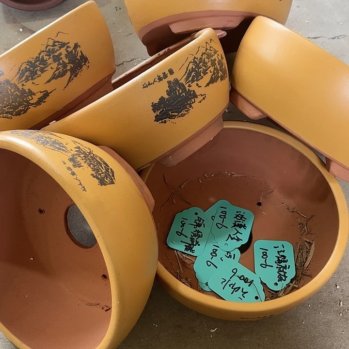 紫砂花盆              100-6