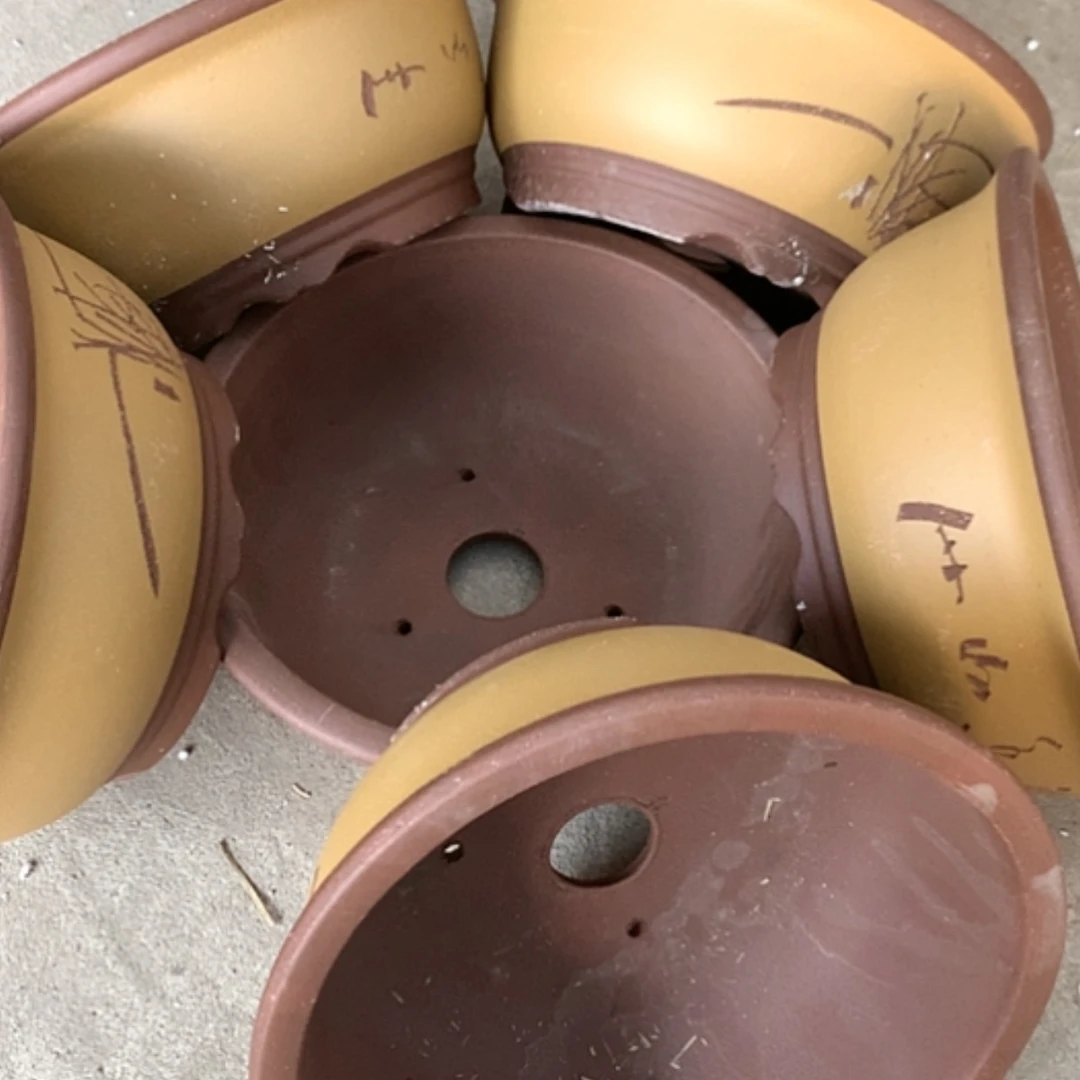 【闪购商品】紫砂花盆100-6