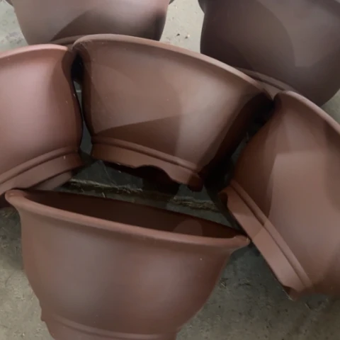 紫砂花盆          100-6