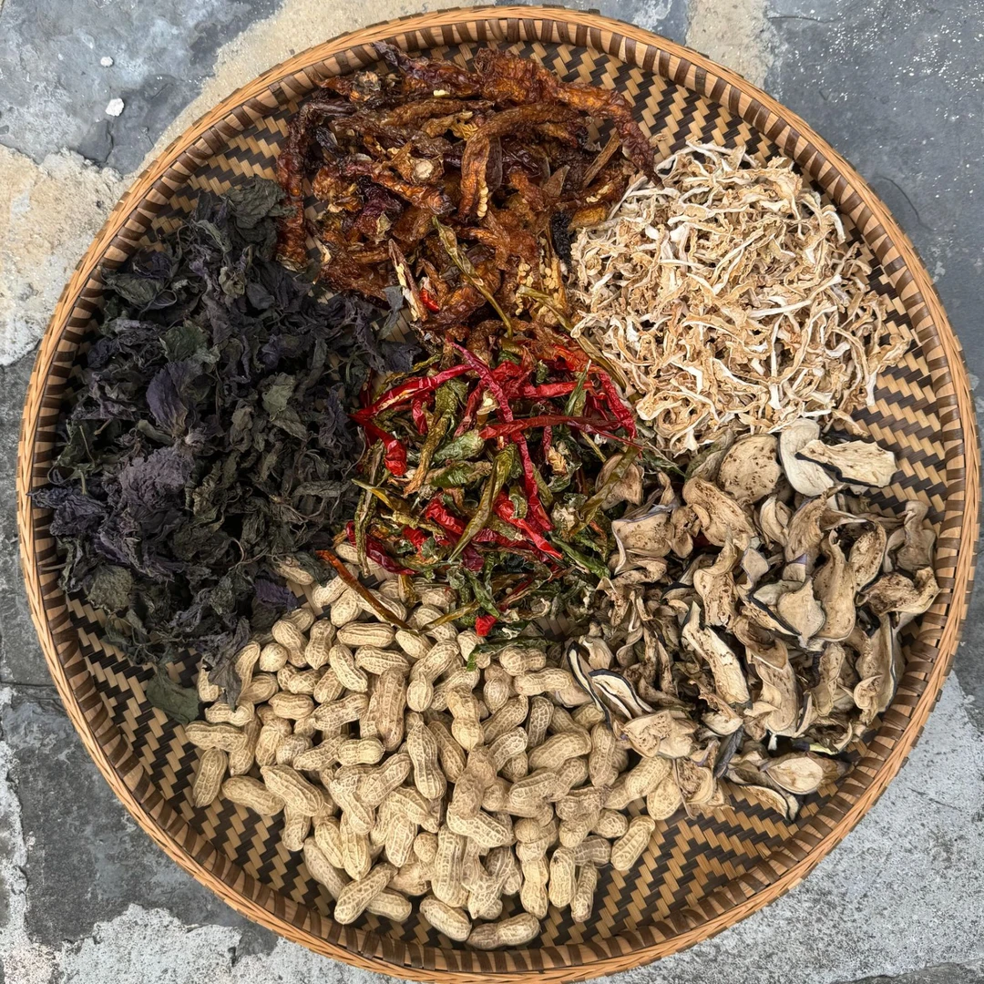义卖1-农家干菜助农