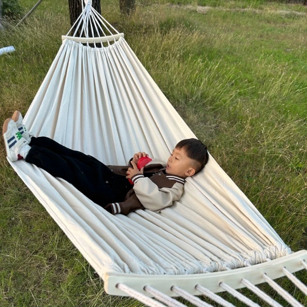 华人梦户外秋千加厚帆布防侧翻单双人学生寝室宿舍室内成人吊椅