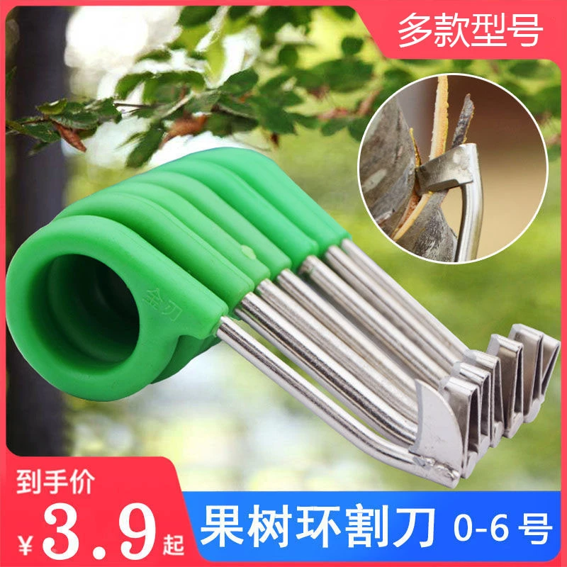 柚子树柑橘果树环割刀剥皮荔枝葡萄桃树环剥刀0到8号园林园艺工具