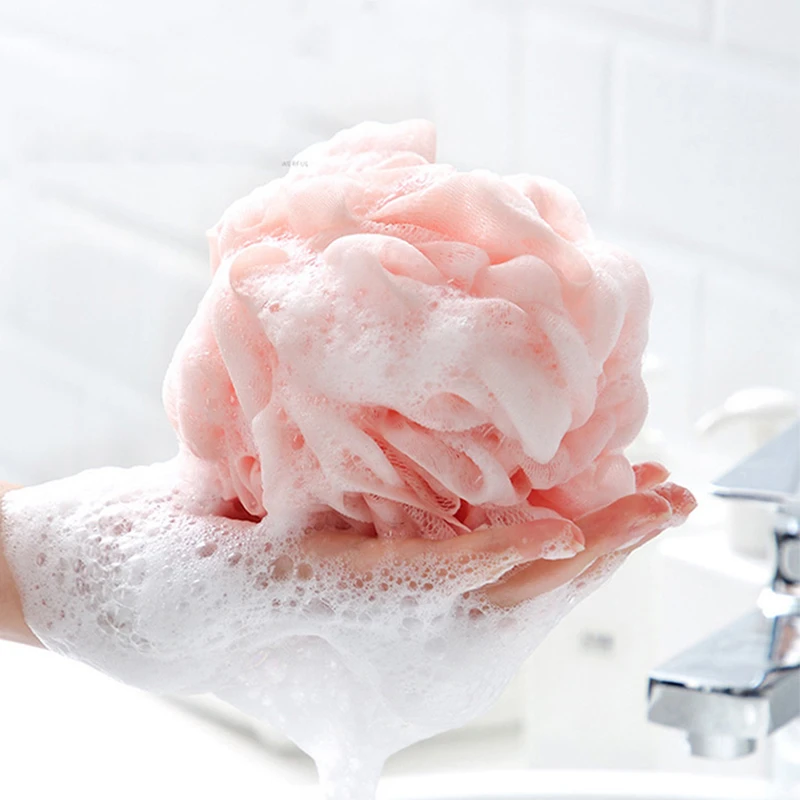 大号不散洗澡球沐浴球柔软浴花球浴花澡浴球花男女洗澡泡澡球
