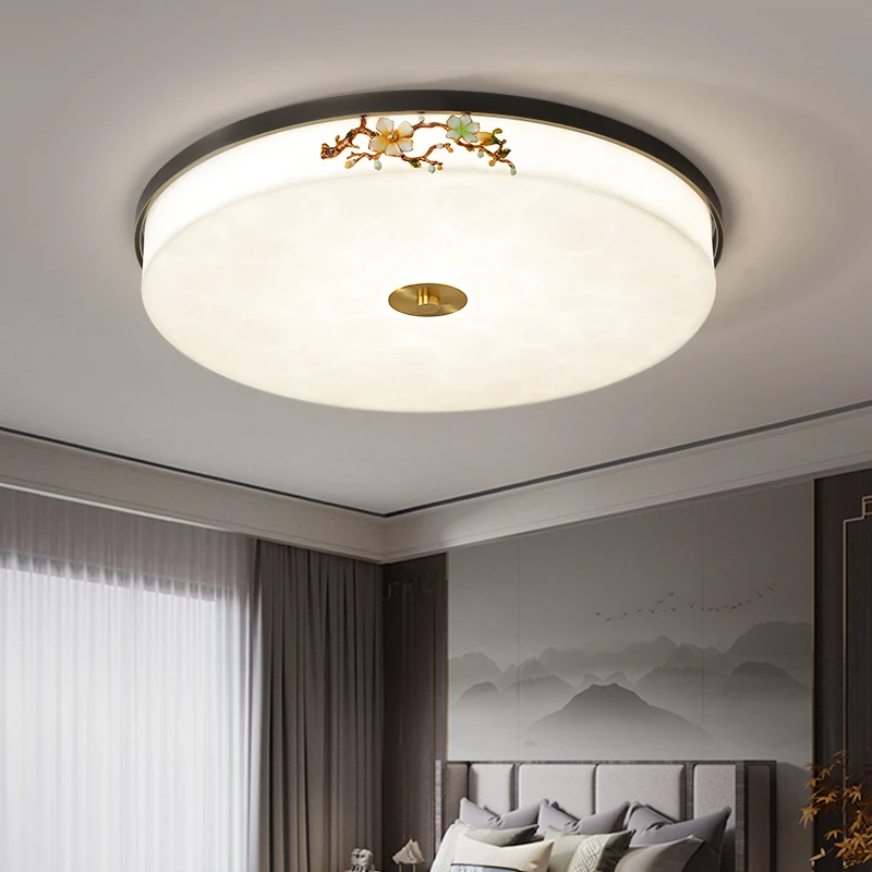 美式吸顶灯房间灯客厅灯具轻奢灯过道灯玄关灯卧室吸顶灯